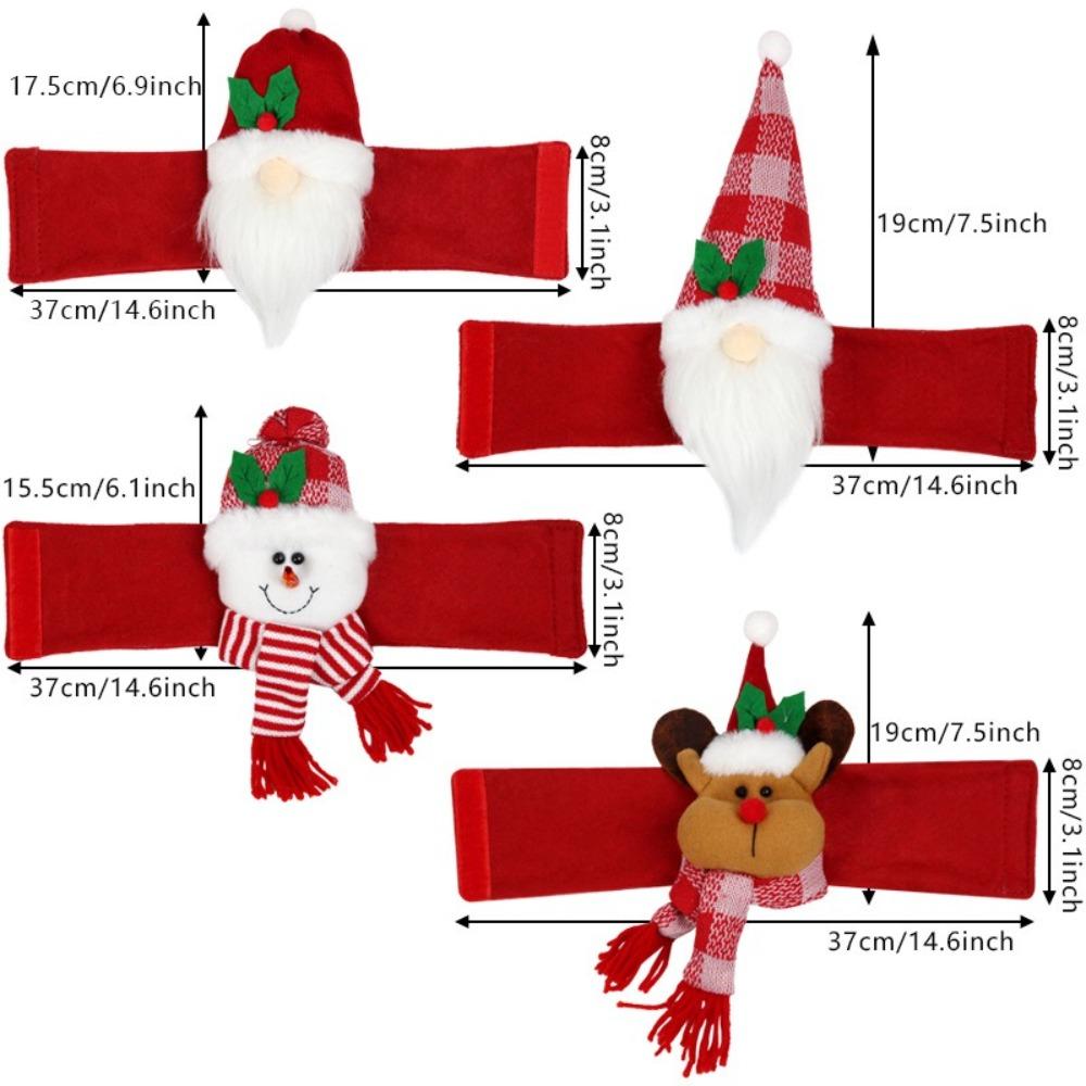 Classic Cartoon Christmas Curtain Tieback Santa Claus Xmas Curtain Buckle  Christmas