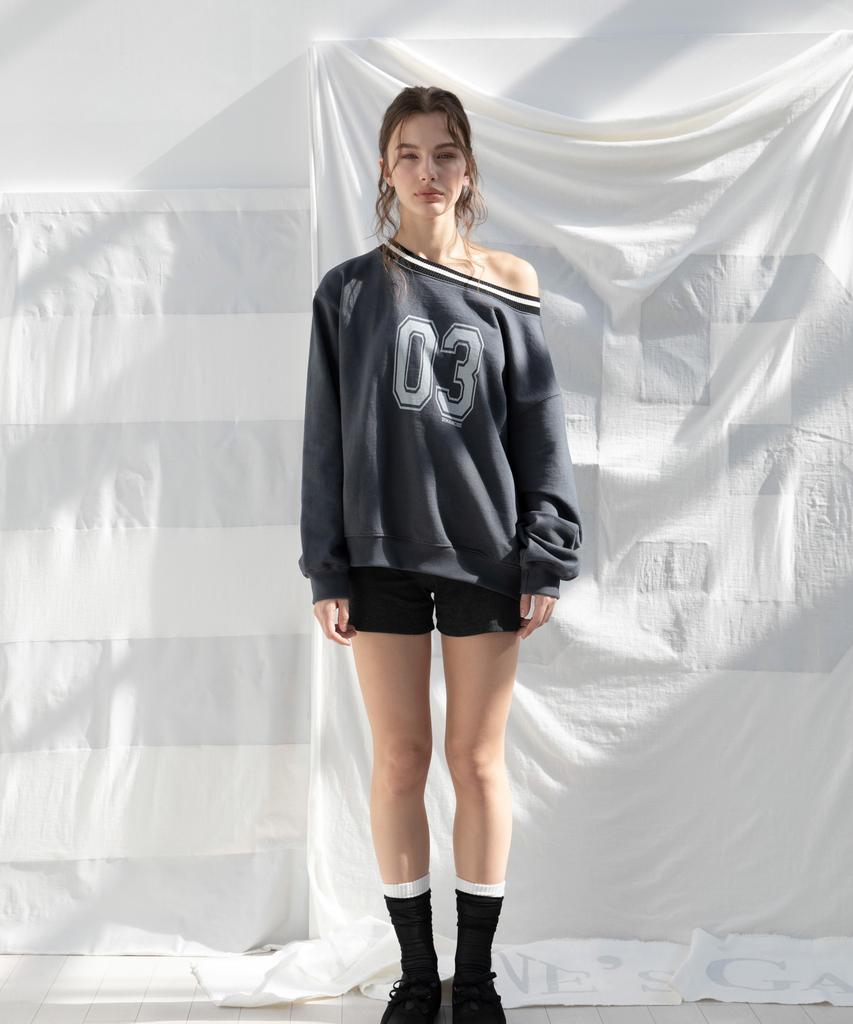 DIMANCHE Mini Shorts (Grey)