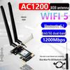 AX1800 WiFi 6 Dual-Band Gigabit PCIe Wireless Network Card with Bluetooth 5.2 (RTL8852)