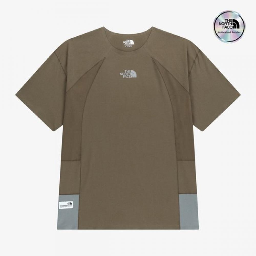 The North Face Speedon Short Sleeve Round Tee Light Brown Nt7ur52k LIGHT BROWN/090