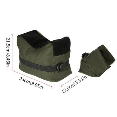 Τσάντα υποστήριξης Tactical Rifle - Εμπρός και πίσω σάκος άμμου για βελτιωμένη ακρίβεια και σταθερότητα κατά τη διάρκεια του κυνηγιού και της σκοποβολής