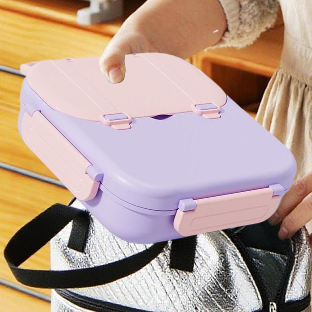 Kids Lunch Box 1000ml Toddler Food Storage Container Leak Proof Lunch Container For Preschool School Kindergarten Travel Picnic