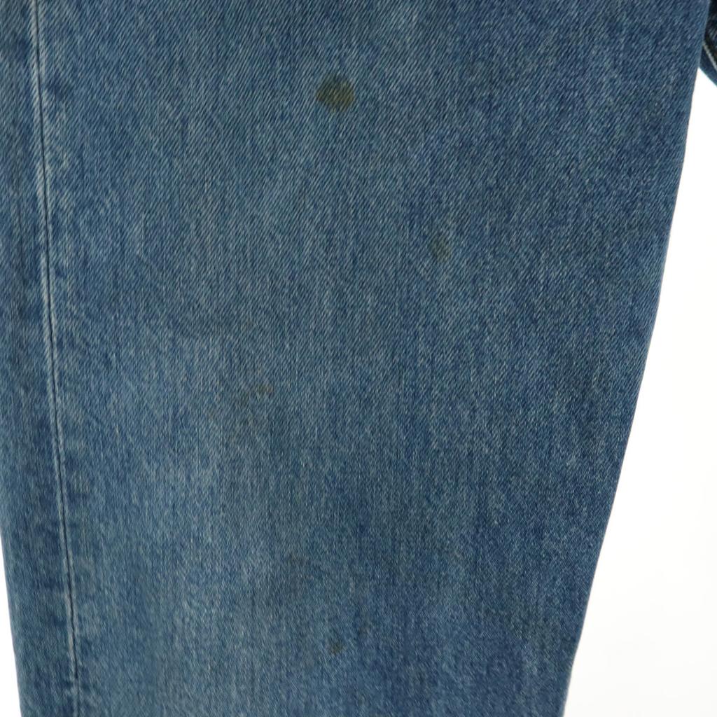 Levi's 90s 501 USA made old Straight denim pants W34 Wash blue jeans Men's Used