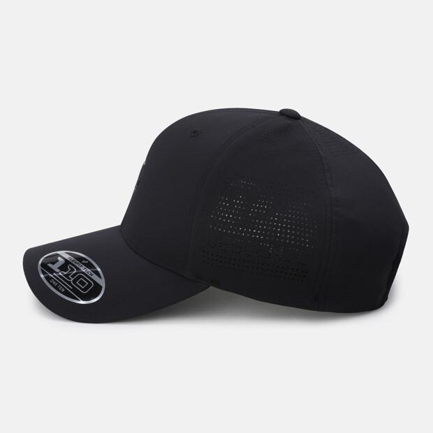 DESCENTE Delta Perforated Ball Cap Black Sr123Ucp14