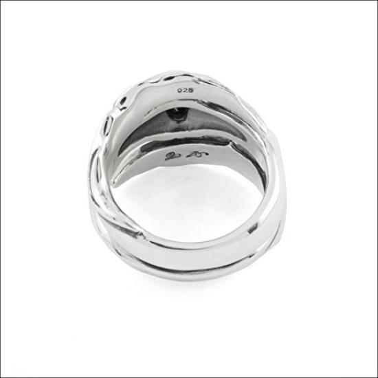 Artemis Classic Debien Size 15 Silver Accessory for Men and Brand Silver 925 Ring, (ac-acr0248), Women, Jewelry, Ring,