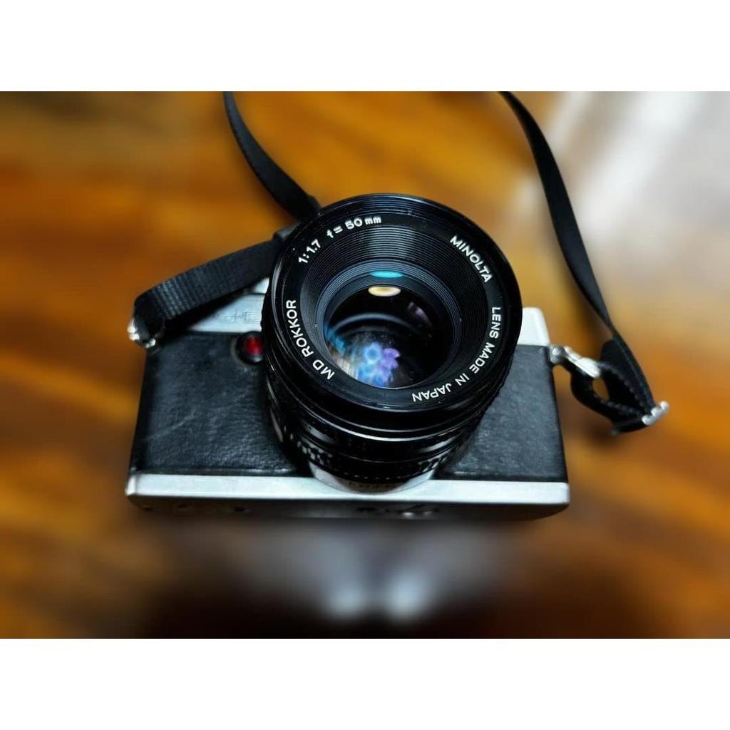 Used Three Old Minolta SLR Cameras and Various Lenses
