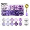 DIY Crafting Accessories Wax Seal Kit, with Sealing Beads Spoon And Candles, Handmade Stationery Tools Stamp for Wedding Invitations Envelopes