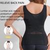 גופיית Shapewear לנשים במידה גדולה, נושמת, עם רשת, עם ברזלים, עם שליטה על הבטן ומותן צר