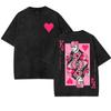 Adventure T Shirt For Men's Clothing Gothic Fashion Y2k Washed Oversized T-shirt Short Sleeve Cotton Tees Tops