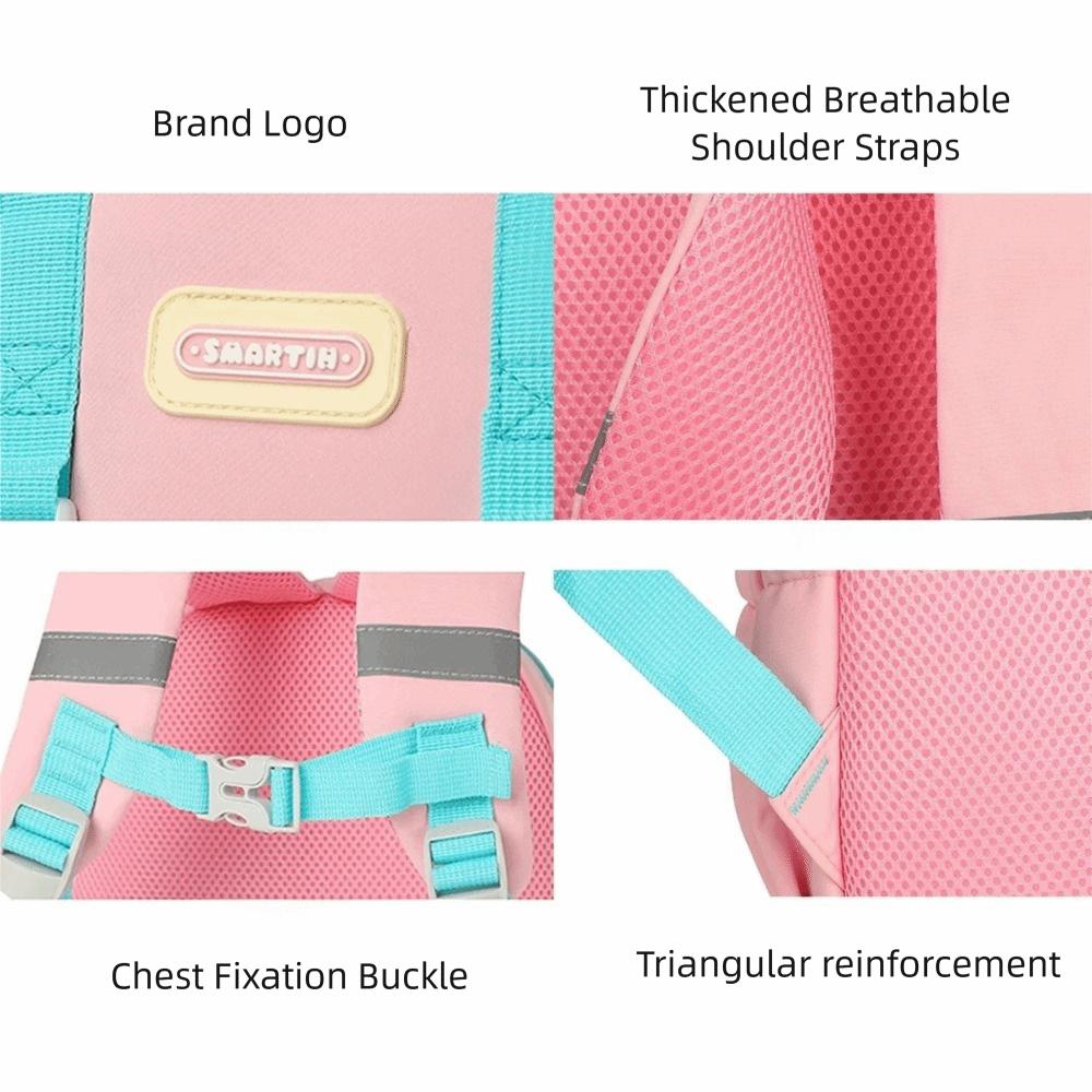 Adjustable Straps Kindergarten School Bag Waterproof Children's Backpacks  Children