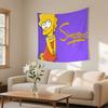 Funny SSimpson Tapestry Wall Hanging Tapestry Art Deco Blanket Curtain Hanging At Home Bedroom Living Room Decor