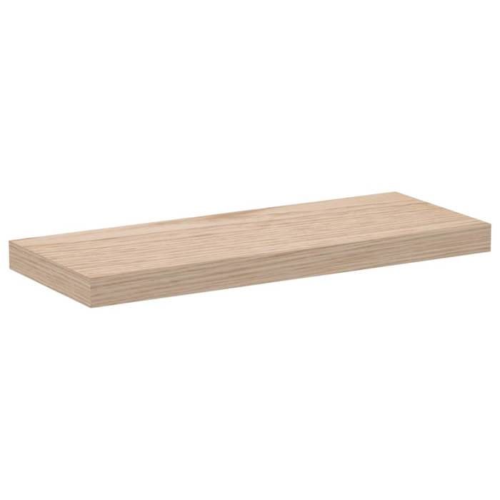VidaXL Étagère flottante 60x23,5x4 cm bois d'ingénierie, étagère murale, planche d'étagère, étagère murale de salle de bain, 4010688