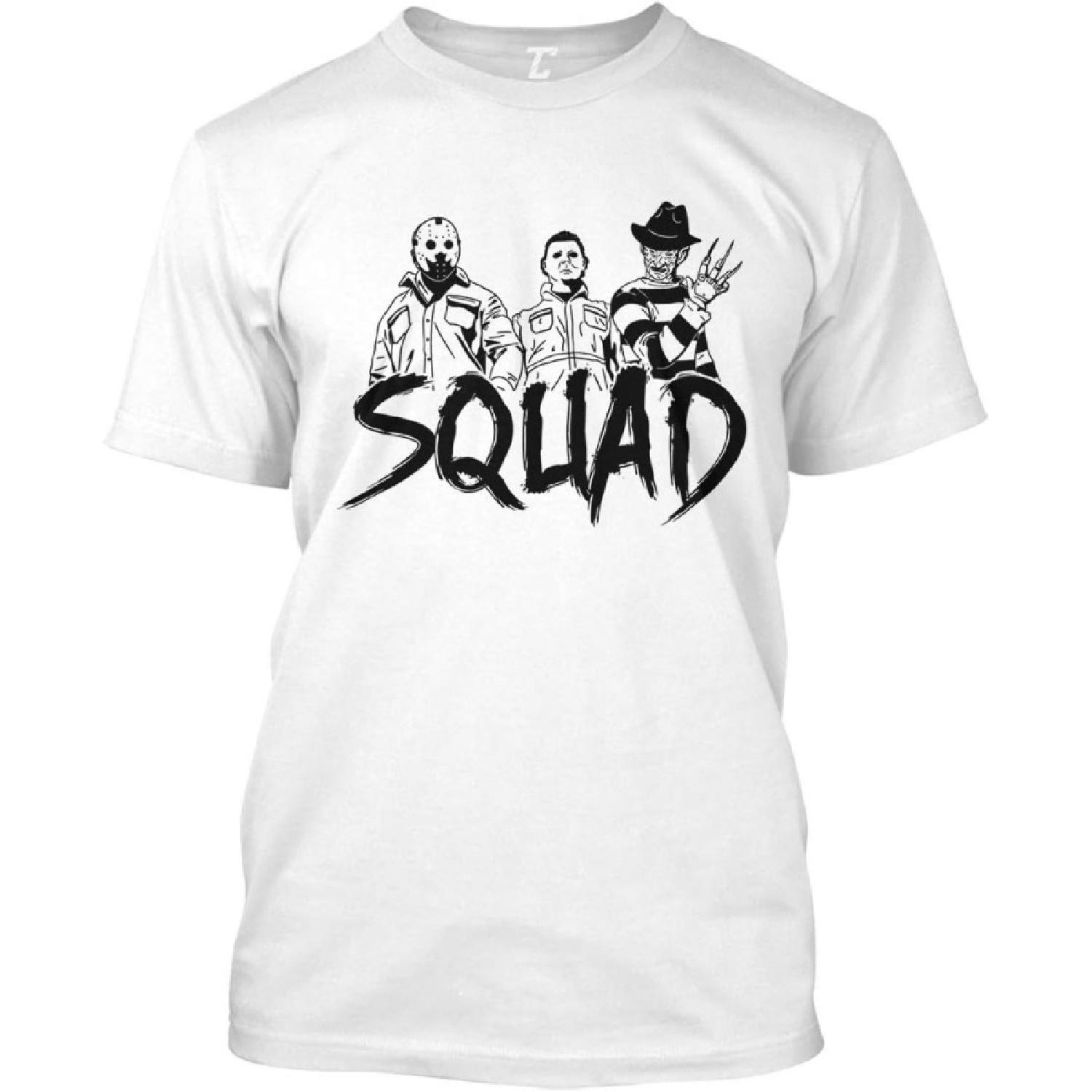 Squad - Horror Movie Icons Jason Freddy Myers Men s T-Shirt S