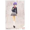 Sousai Shojo Teien After School Short Wig A [Orange & Purple] Overall Width: Approx. 63mm 1/10 Scale Plastic Model JK013