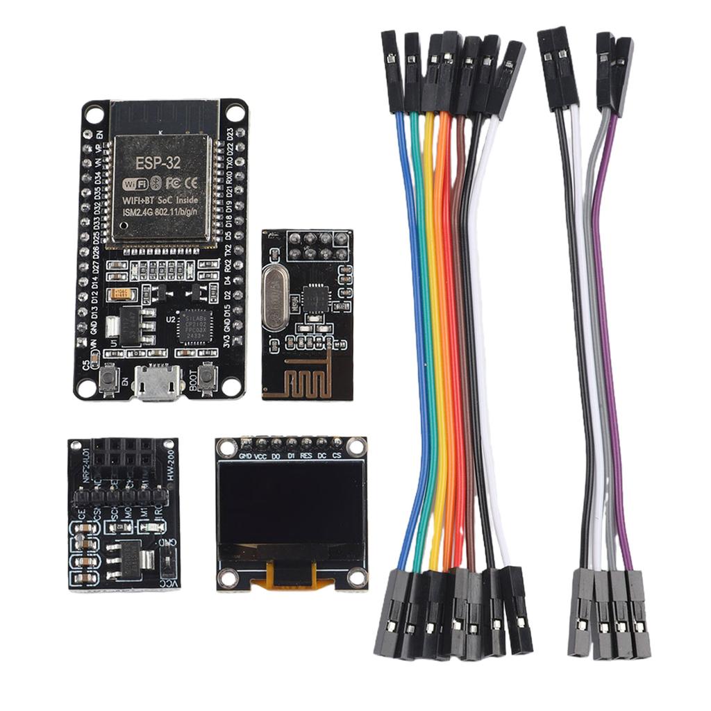 ESP321 NRF24L01 Cable Display Module For Hoymiles DIY Kit/set Socket PV Modules Monitor Parts Solar Power Supplies Home Tools