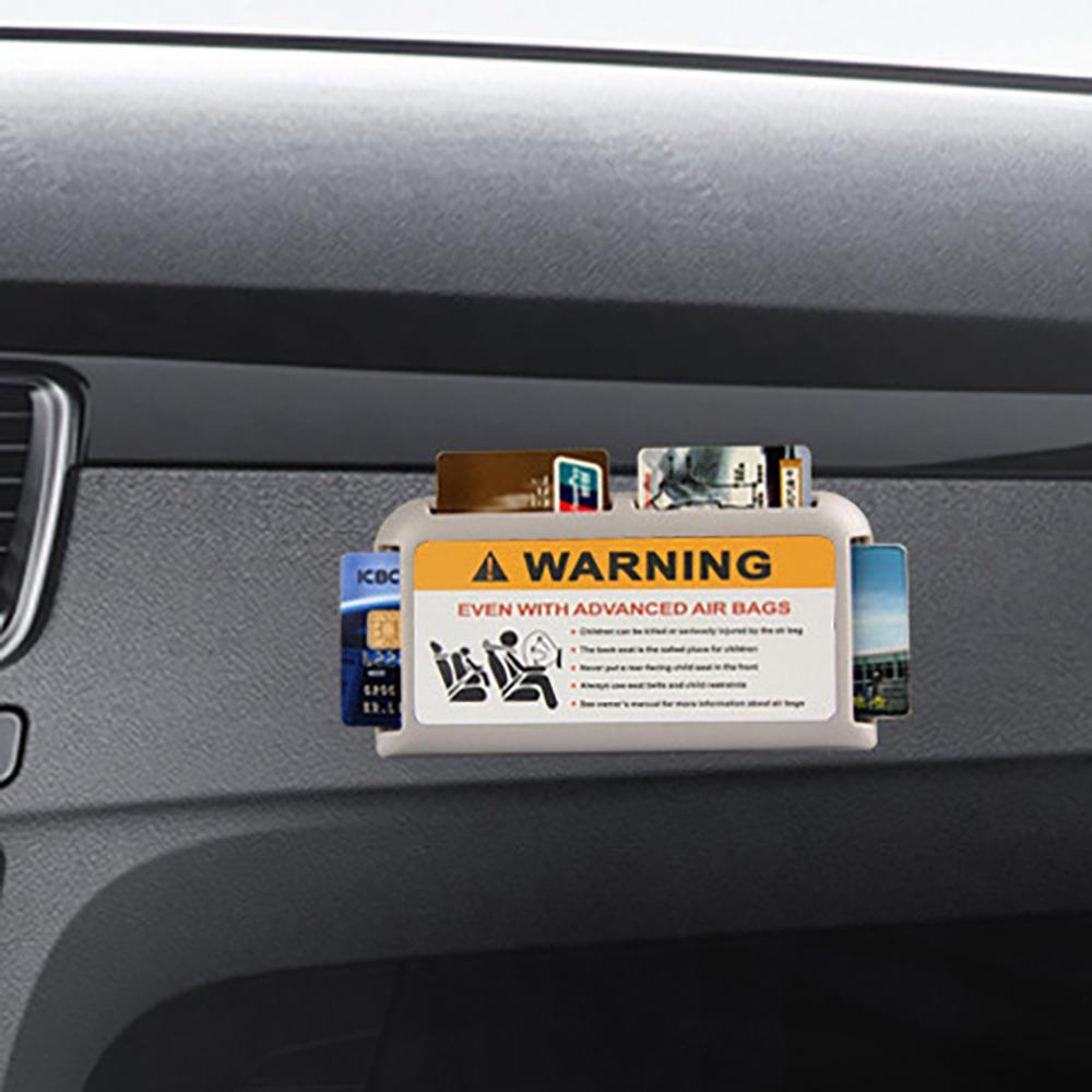 Multifunctional Car Sunshade Card Holder Sun Visor Organizer  for Stowing Tidying