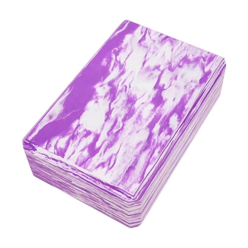 Professional High-Density Yoga Blocks Non-Slip Universal Yoga Foam Multi-purpose Yoga Brick Gym фиолетовый