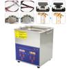 Industrial Ultrasonic Cleaner Digital Stainless Steel Heater Timer Cleaning Equipment 2L PS?10A