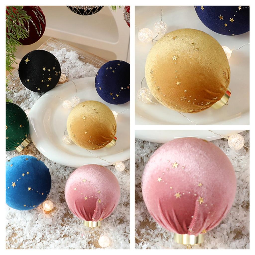 Star Christmas Decorations Star-Patterned Christmas Tree Hanging Ornaments Christmas Ball Ornaments Elegant For Indoor Seasonal