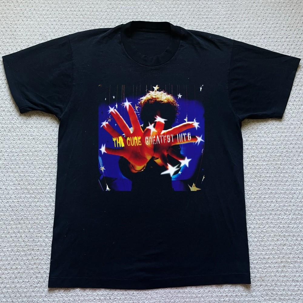 The Cure Greatest Hits Unisex TShirt Size S5XL Black Cotton Tshirt S