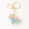 1 sztuka Zwierzę Koń Brelok Uchwyt Wisiorek Śliczny Zodiakalny Koń Breloczek Dekoracja DIY Kreatywny Mały Prezent