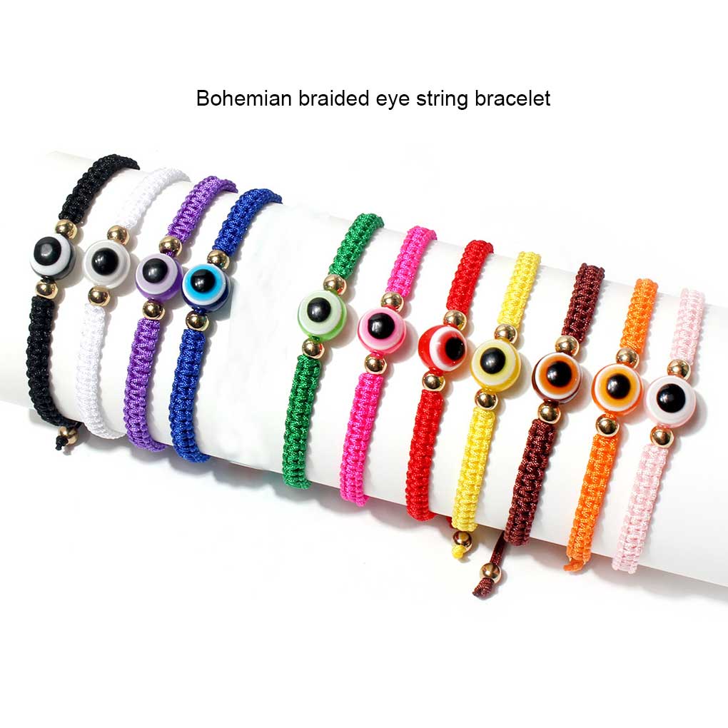 Bracelet Braided Fashion Wrist Strap Decorative Craft Wristband Hand Jewelry Handmade Handicraft Dressing Decoration