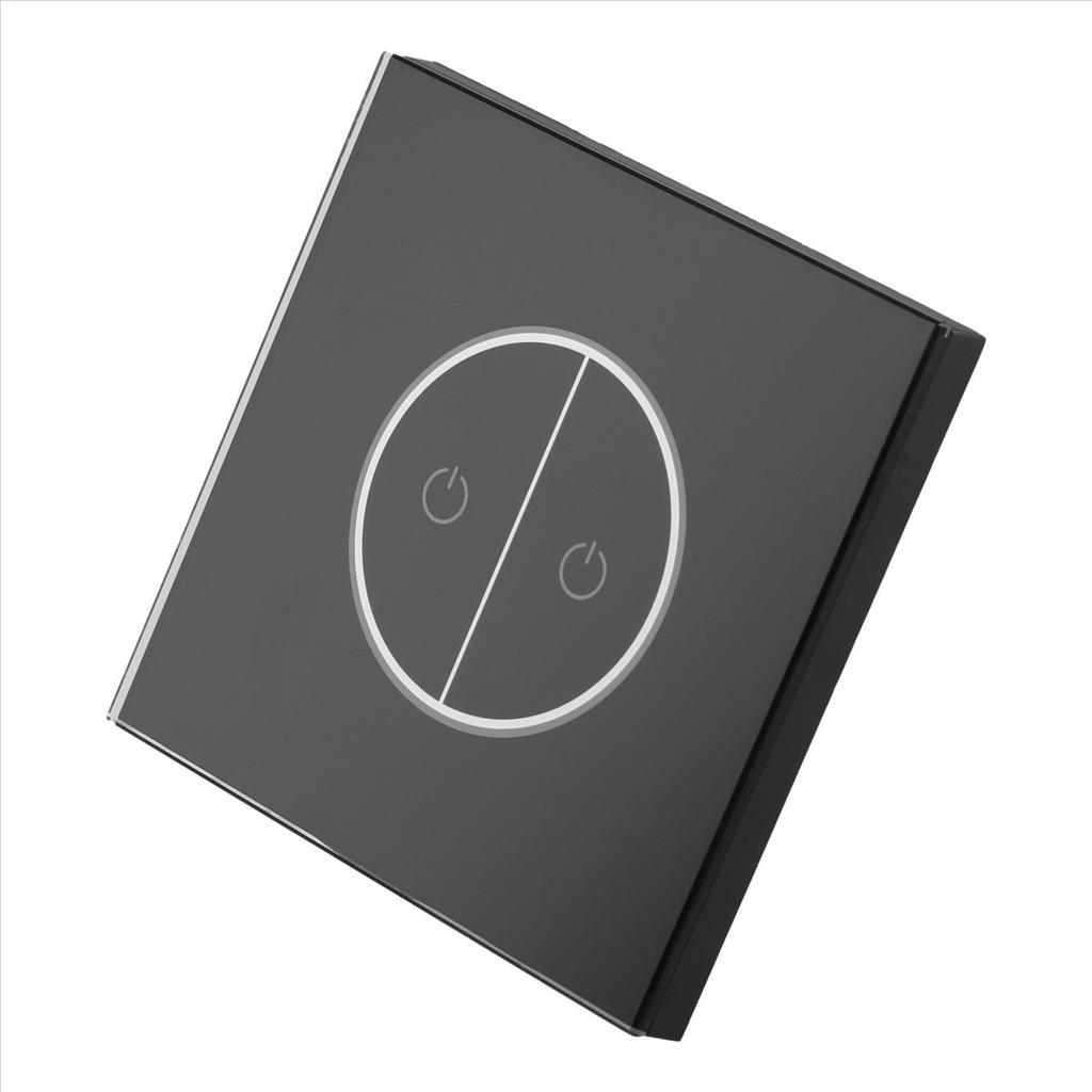 Tuya Wifi Smart Switch Two-Way Touch Light Switch Wall Glass Panel Switch European Standard National Standard Universal
