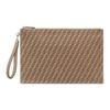 Monogram Logo FF Pattern Leather Clutch Bag Large Women Clutch Bags Beige 8N0178-AHJG-F1FI0