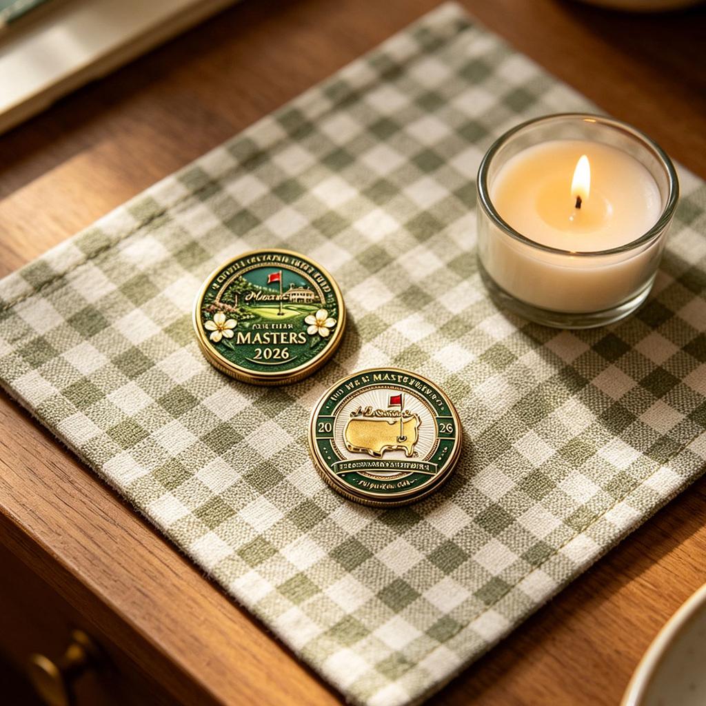 Golf Commemorative Coin Metal Collectible Souvenir
