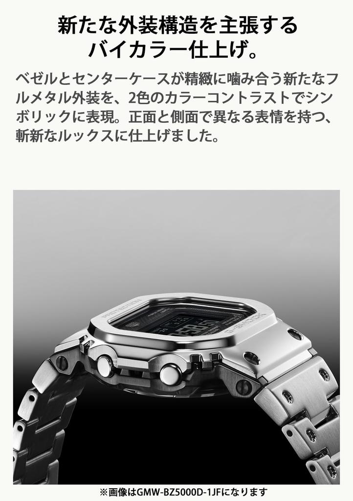 Pánské hodinky Casio Full Metal MIP Solar Powered G-Shock GMW-BZ5000GD-9JF, Zlaté, Displej, LCD, Bluetooth, Rádiem řízené