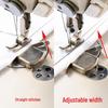 Multi-Size Magnetic Sewing Machine Edge Guide and Stop Fixture