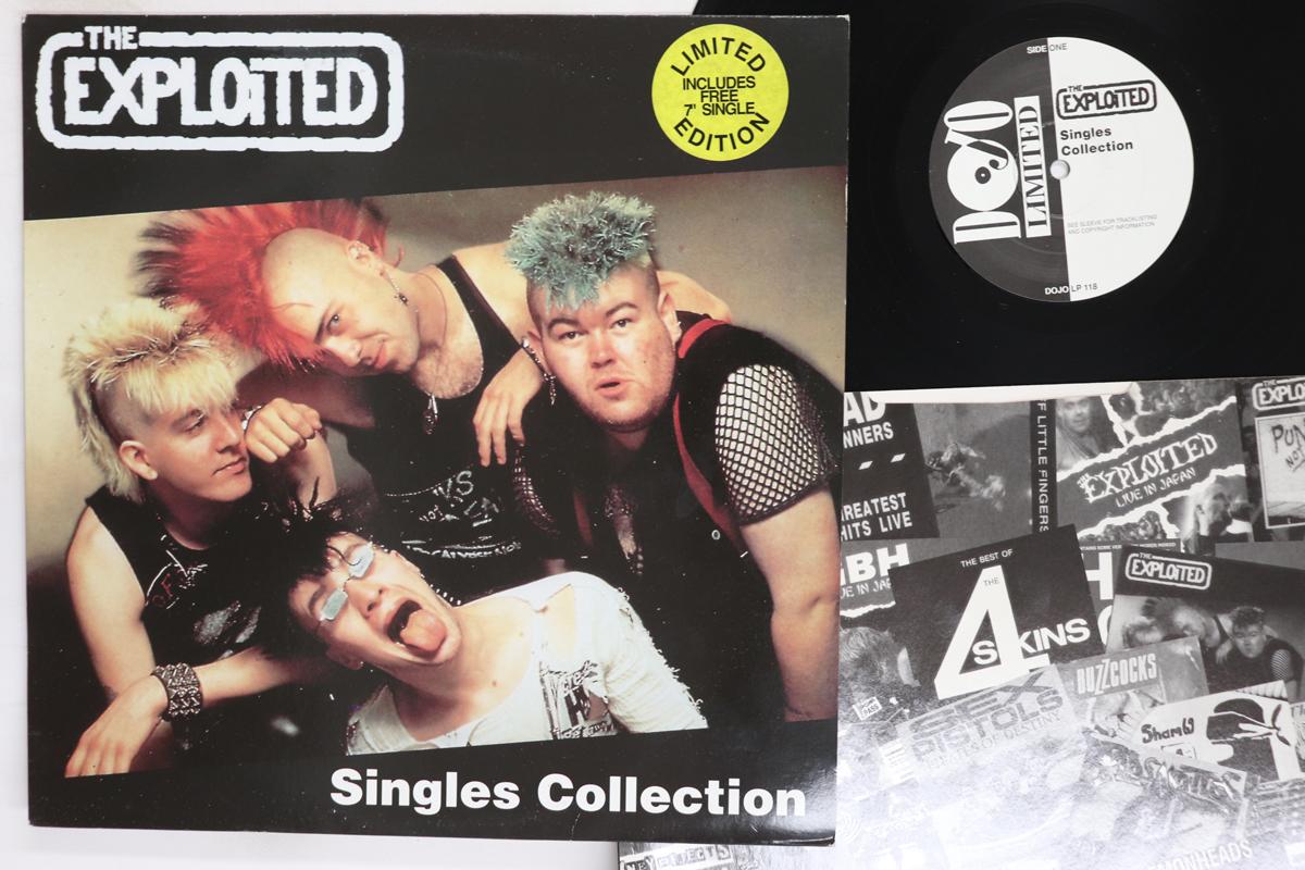 

LP Record EXPLOITED Singles Collection DOJOLP118 DOJO 1996 UK Rock Used