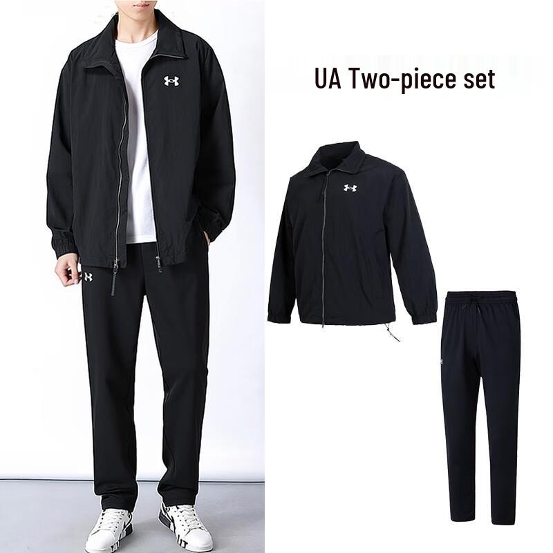 Under Armour Men s Relaxed Fit Woven Tracksuit Set L