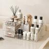 Make-up-Organizer [Große Kapazität] Kosmetik-Organizer mit transparenter Schublade - Multifunktionaler Lippenstift- & Kosmetik-Organizer