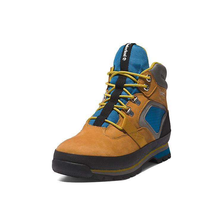 Timberland Euro Hiker TimberDry Bequeme Rutschfeste Mid-Calf Outdoor-Stiefel Herrenstiefel Braun Blau A2AGS231