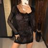 2021 European & American Hollow Knit Beachwear Bikini Cover-Up