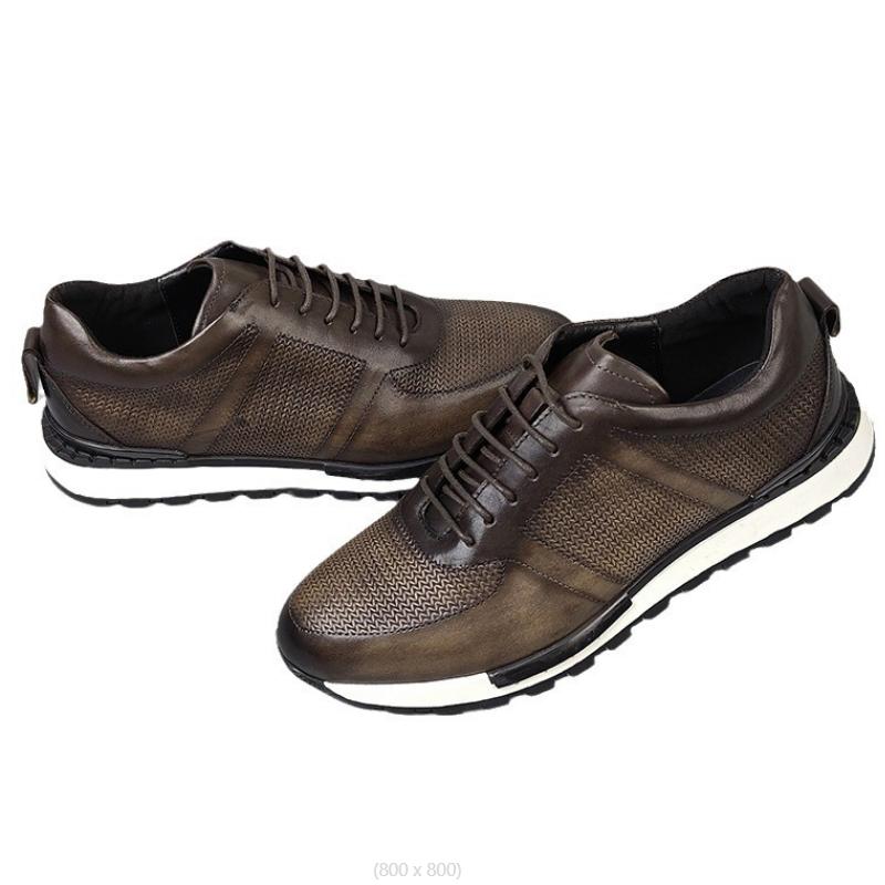Fashion European Station Business Leather British Style Fashion Men's Casual Banquet Wedding Shoes Zapatos Sapat A15