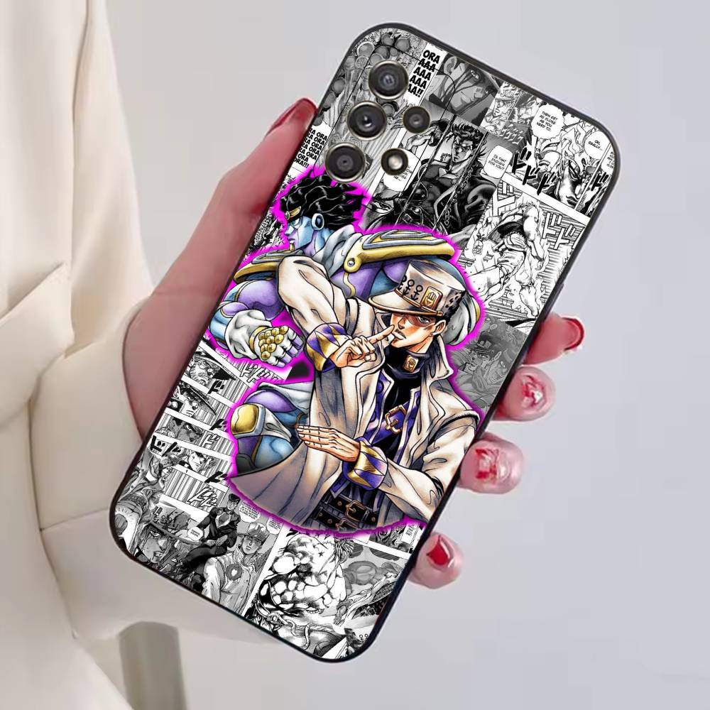 K-Kujo Jotaro Anime J-JOJO Handyhülle Für Samsung S25,S24,S21,S22,S23,S30,Ultra,S20,Plus,Fe,Weiche Silikon Schwarze Hülle