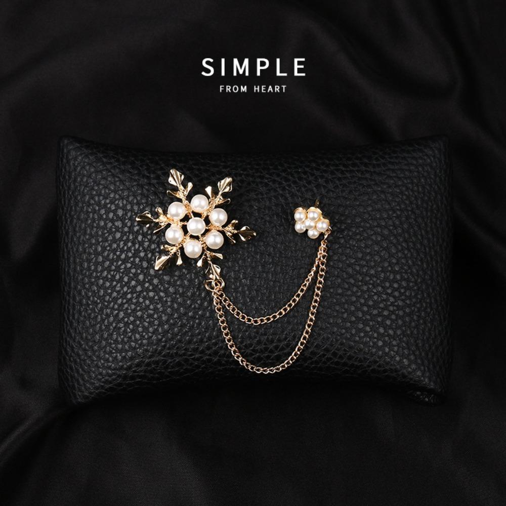 Korsage Schleife Brosche Anstecknadel Anti-Licht Kragenanstecker Damenbekleidung Zubehör