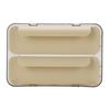 Egg Holder Stackable Space Saving High Transparency 2 Tier Drawer Type Egg Container with Individual Slots for Fridge