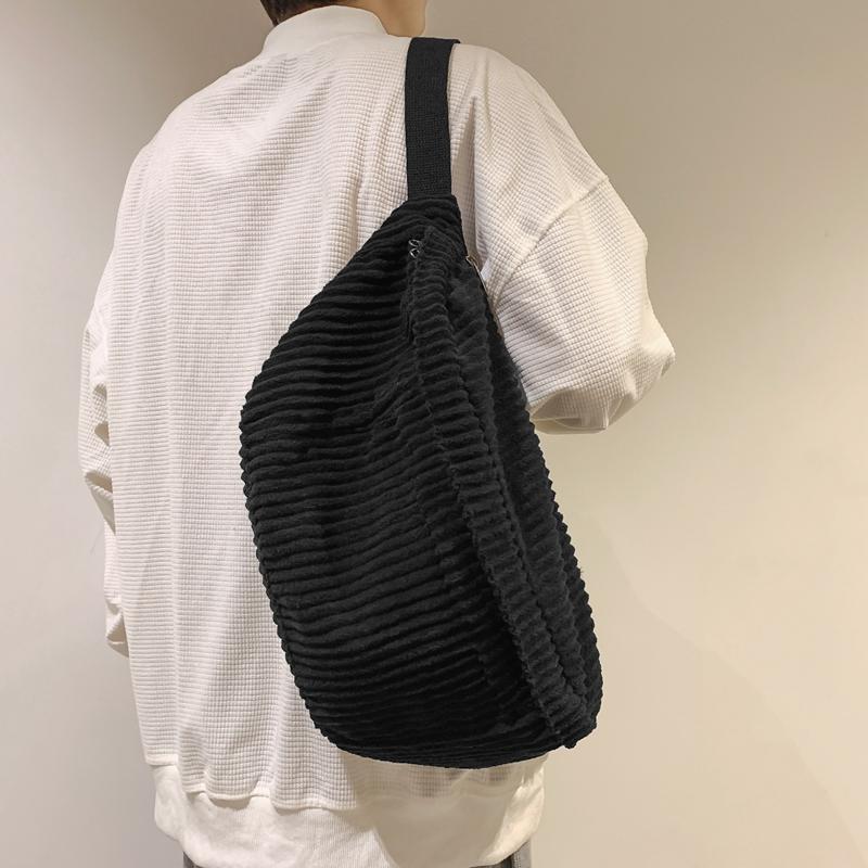 Fashi Bauchtasche Cord Damen Gürteltasche Phe Handtaschen Street Casual Brusttasche Große Kapazität Unisex Schulter Crossbody Taschen