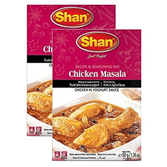 

Shan Chicken Masala, 50 г, 2 упаковки