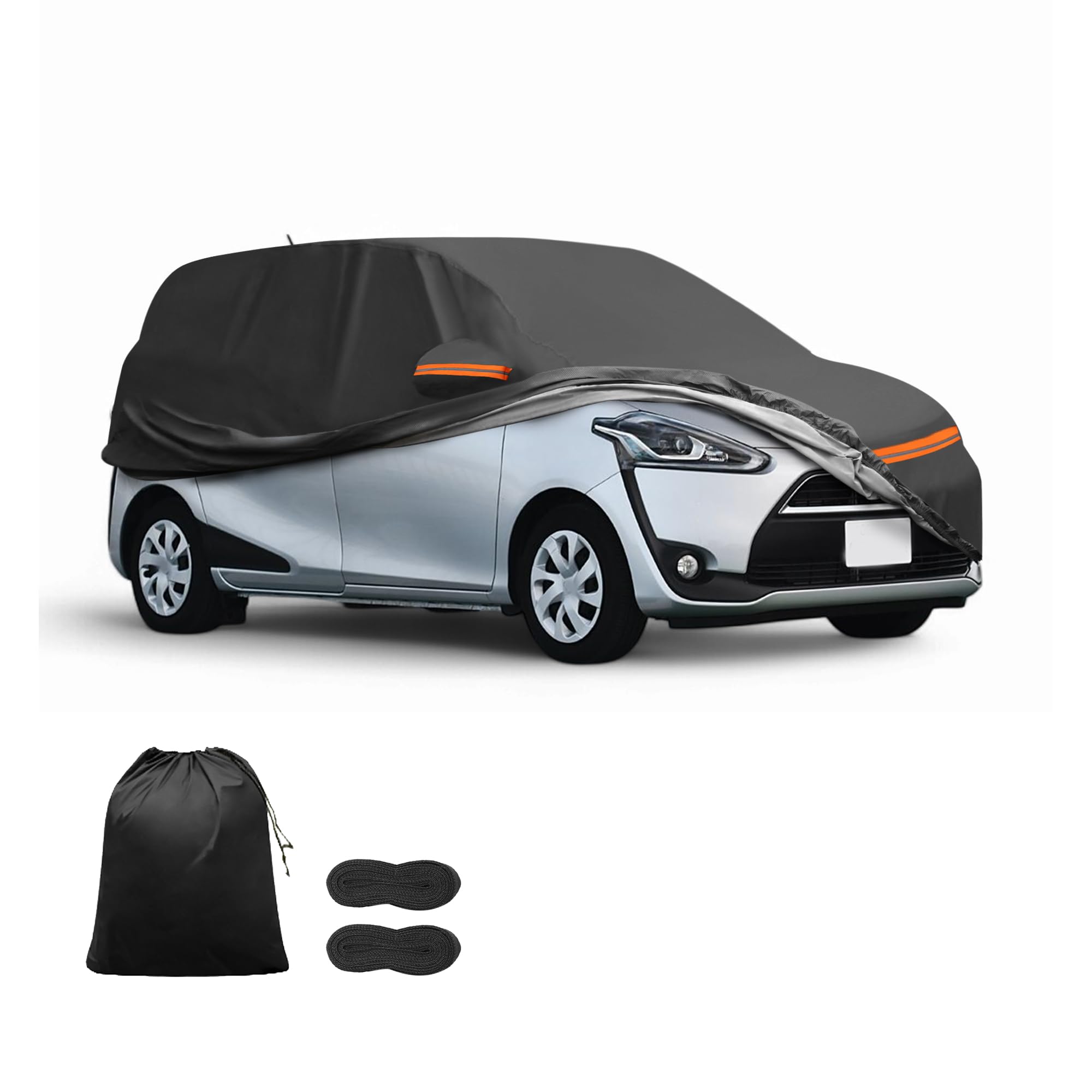 X AUTOHAUX [For Toyota SIENTA 10 series] Car body cover, чёрный