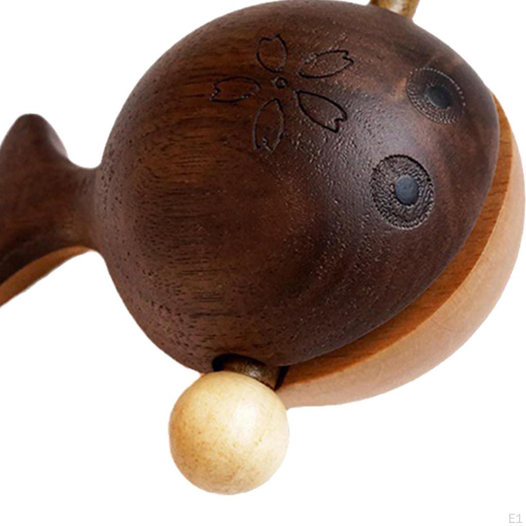 Guiro Instrument Musical Toy Small Handcraft Birthday Gifts Wooden Shaped Percussion