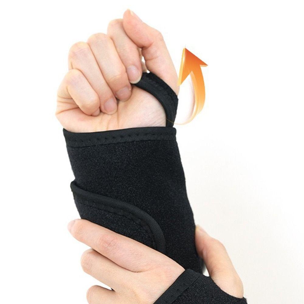 Adjustable Hot Compress Wrist Brace Protective Wrist Support Belt  Electric Massage Tool