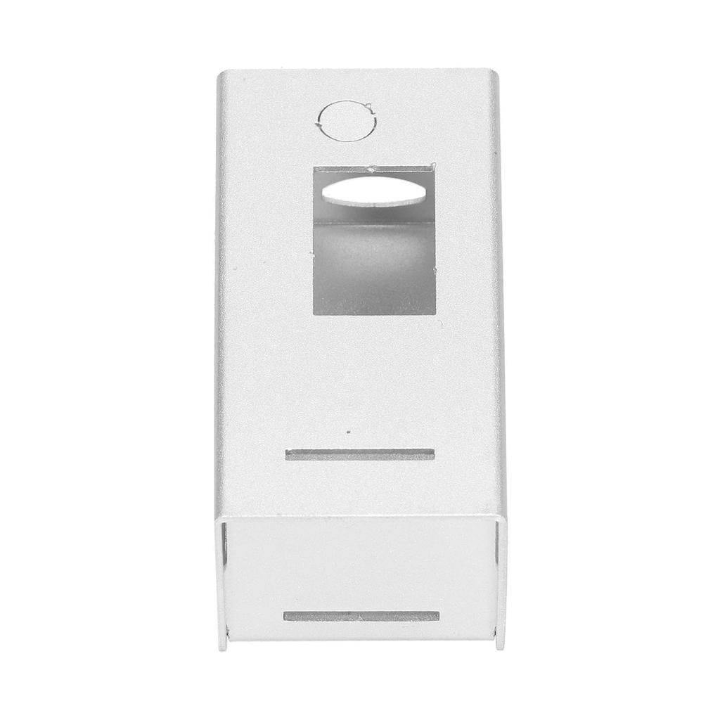 Protective Shell Aluminium Alloy Enclosure Case Housing Cover for Raspberry Pi W Silver