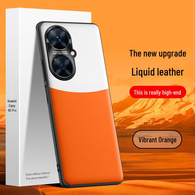 

Чехол для телефона Huawei Enjoy 60pro Liquid Leather Anti Fall Protective Huawei Enjoy 60 Pro