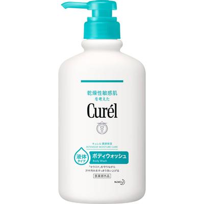 Curel Body Wash Pump 420ml (Quasi-drug) Body Care Curel Apply an Appropriate Amount (2-3 Pumps) To a Damp Towel or Sponge, Lather Well, and Rinse