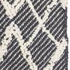 Les Trésors De Lily [R2499] - 'Boho' Black Beige Cotton Rug - 90x60 Cm