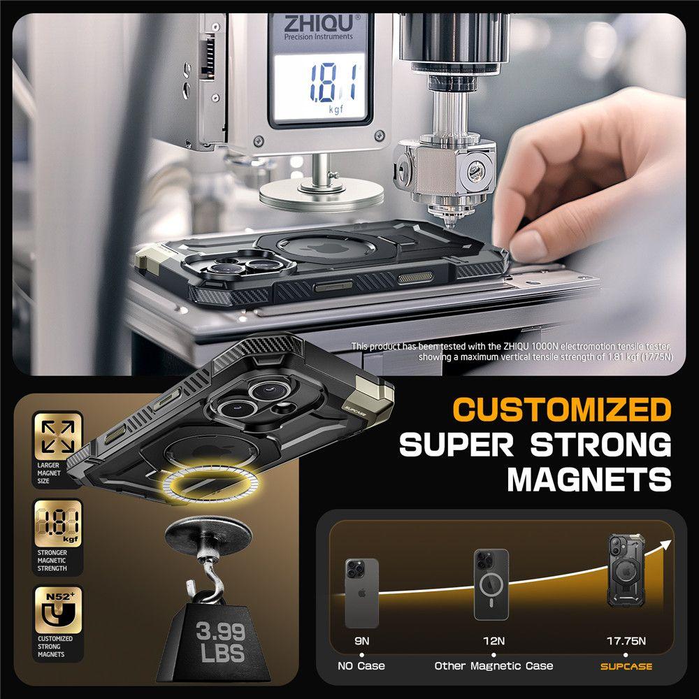 Supcase Ub Grip Mag Magsafe Iphone 16 Schwarz